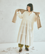 ストライプフリンジドビー　ワンピース