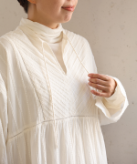 ストライプフリンジドビー　ワンピース