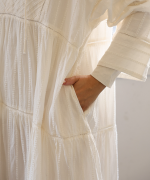 ストライプフリンジドビー　ワンピース