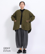 スラブヤーンデニム　タックパンツ