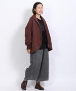 スラブヤーンデニム　ワイドパンツ