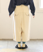 スラブヤーンデニム　ワイドパンツ