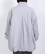 パデッドコットンナイロン　ミドルコート