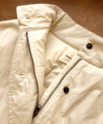 パデッドコットンナイロン　ミドルコート