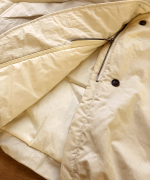 パデッドコットンナイロン　ミドルコート