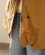 パデッドコットンナイロン　ミドルコート