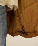 パデッドコットンナイロン　ミドルコート