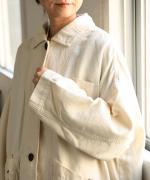 ソフトライト帆布　コート