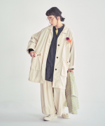 ソフトライト帆布　コート