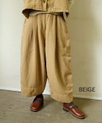 ソフトライト帆布　パンツ