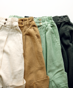 ソフトライト帆布　パンツ