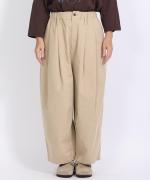 コットンナイロンピーチ起毛　パンツ