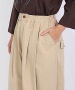 コットンナイロンピーチ起毛　パンツ