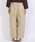 コットンナイロンピーチ起毛　パンツ