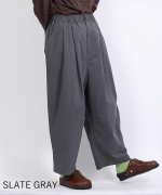 コットンナイロンピーチ起毛　パンツ