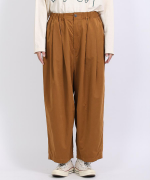 コットンナイロンピーチ起毛　パンツ