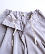 コットンナイロンピーチ起毛　パンツ