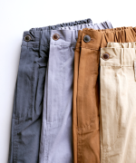 コットンナイロンピーチ起毛　パンツ