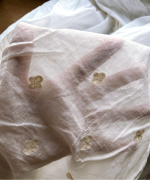 カディコットン刺繡　ブラウス