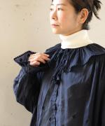 カディコットン刺繡　ブラウス