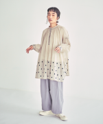 カディコットン刺繡　チュニック