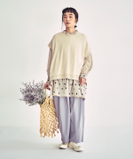 カディコットン刺繡　チュニック