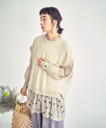 カディコットン刺繡　チュニック