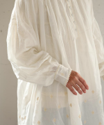 カディコットン刺繡　チュニック