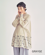 カディコットン刺繡　チュニック