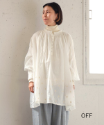 カディコットン刺繡　チュニック