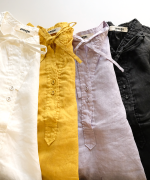 50リネンキャンバス　プルオーバー