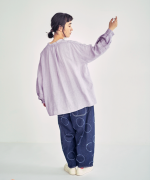 50リネンキャンバス　プルオーバー