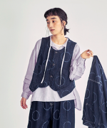 50リネンキャンバス　プルオーバー