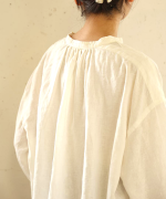 50リネンキャンバス　プルオーバー