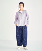 50リネンキャンバス　プルオーバー