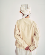 カディコットン刺繡　ストール