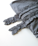 ふわふわコットン　フリルブラウス