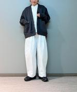 ふわふわコットン　フリルブラウス