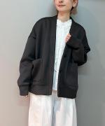 ふわふわコットン　フリルブラウス