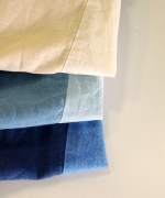 コットンリネンツイルキャンバス　シャツ