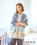 コットンリネンツイルキャンバス　シャツ