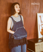 9ozデニム/ヒッコリーストライプ 2wayベスト