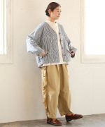 9ozデニム/ヒッコリーストライプ ジャケット