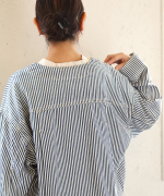 9ozデニム/ヒッコリーストライプ ジャケット