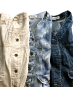 9ozデニム/ヒッコリーストライプ ジャケット