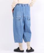 9ozデニム/ヒッコリーストライプ ティンカーパンツ