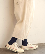 9ozデニム/ヒッコリーストライプ ティンカーパンツ