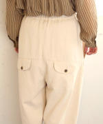 9ozデニム/ヒッコリーストライプ ティンカーパンツ