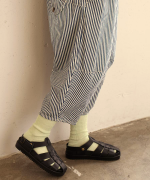 9ozデニム/ヒッコリーストライプ ティンカーパンツ