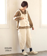 9ozデニム/ヒッコリーストライプ ティンカーパンツ